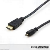 Micro HDMI naar HDMI kabel, 5m, m/m