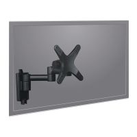 Monitor Wandbeugel 13-30" Flexibel 2-arm Zwart