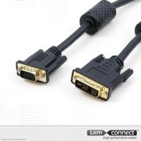 DVI-A naar VGA kabel, 5m, m/m